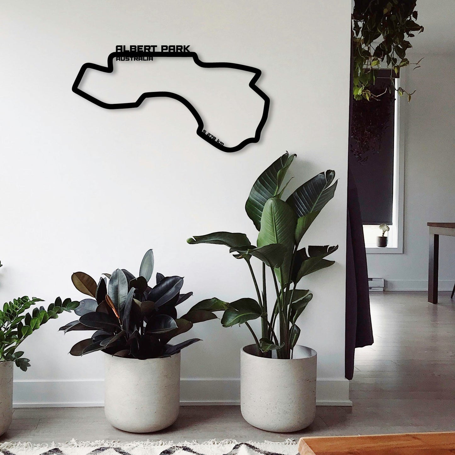 ALBERT PARK 2 METAL WALL ART