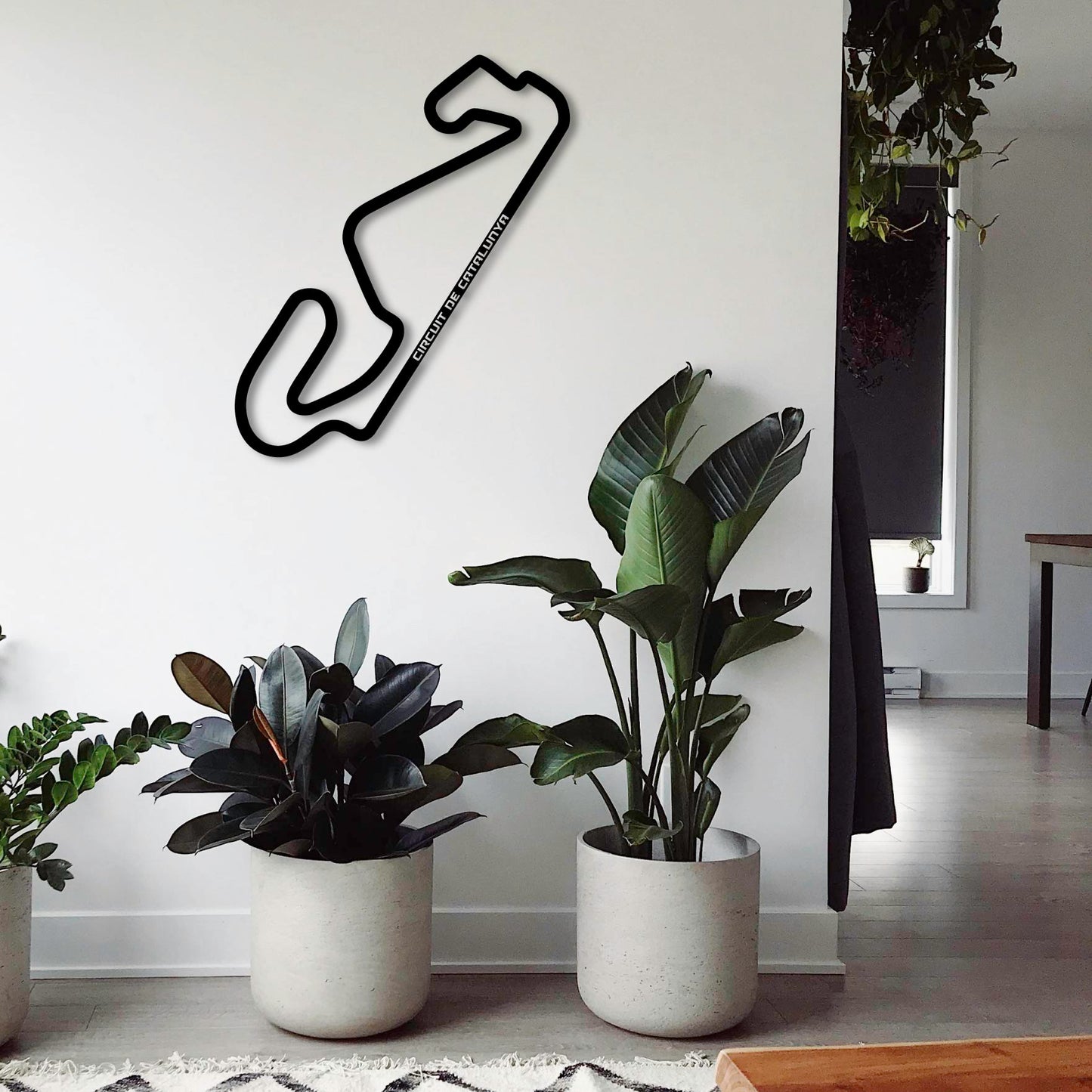 CIRCUIT DE CATALUNYA METAL WALL ART