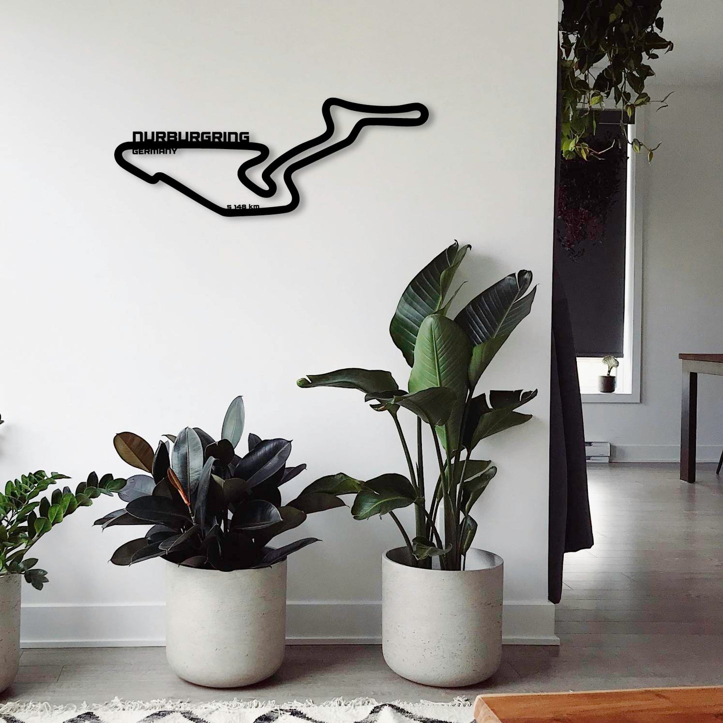 NURBURGRING METAL WALL ART