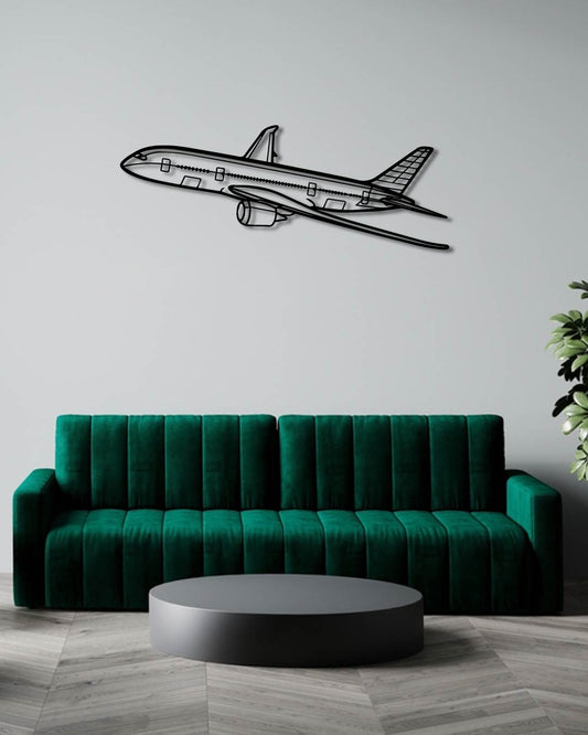 787 Perspective Metal Wall Art