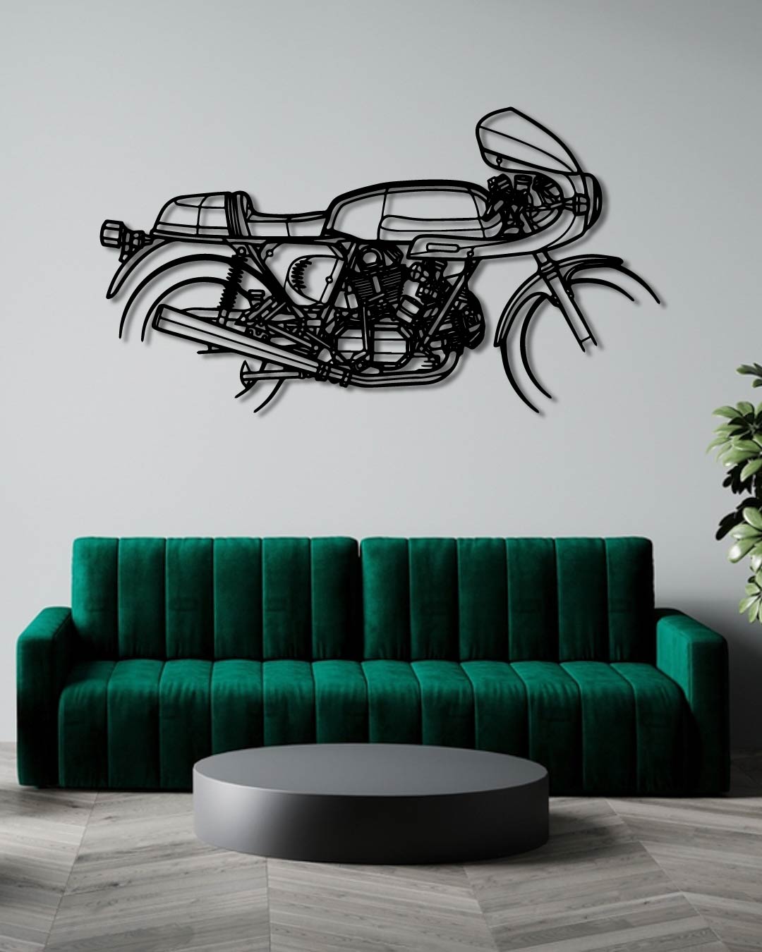 900SS 1977 Metal Wall Art