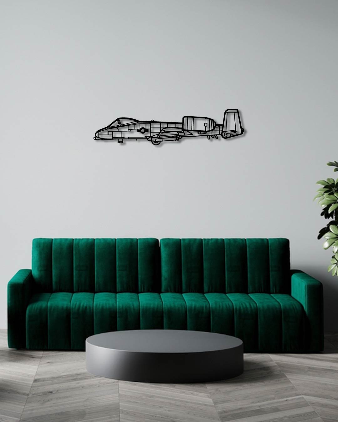 A-10 Thunderbolt 2 Metal Wall Art