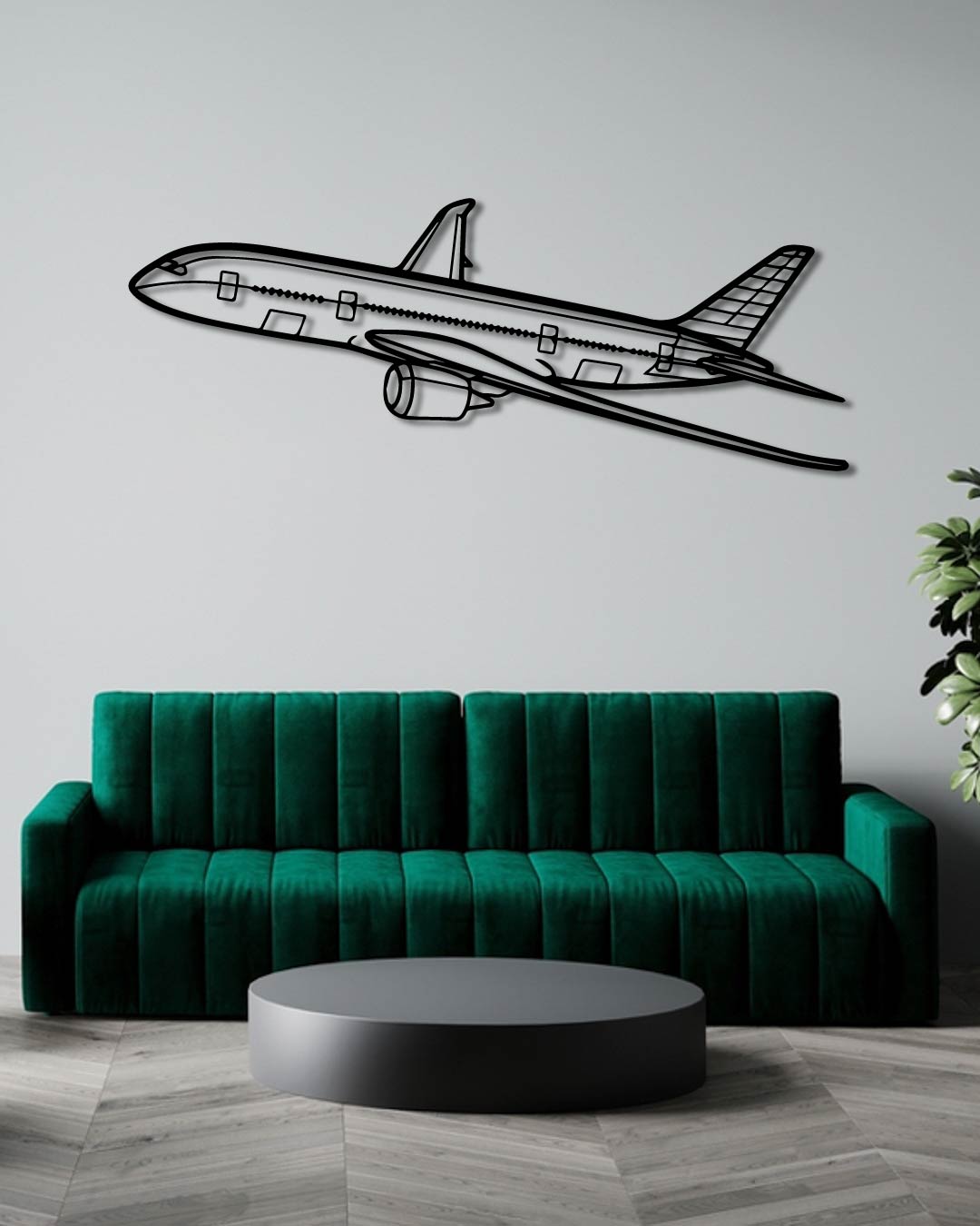 A320 Metal Wall Art