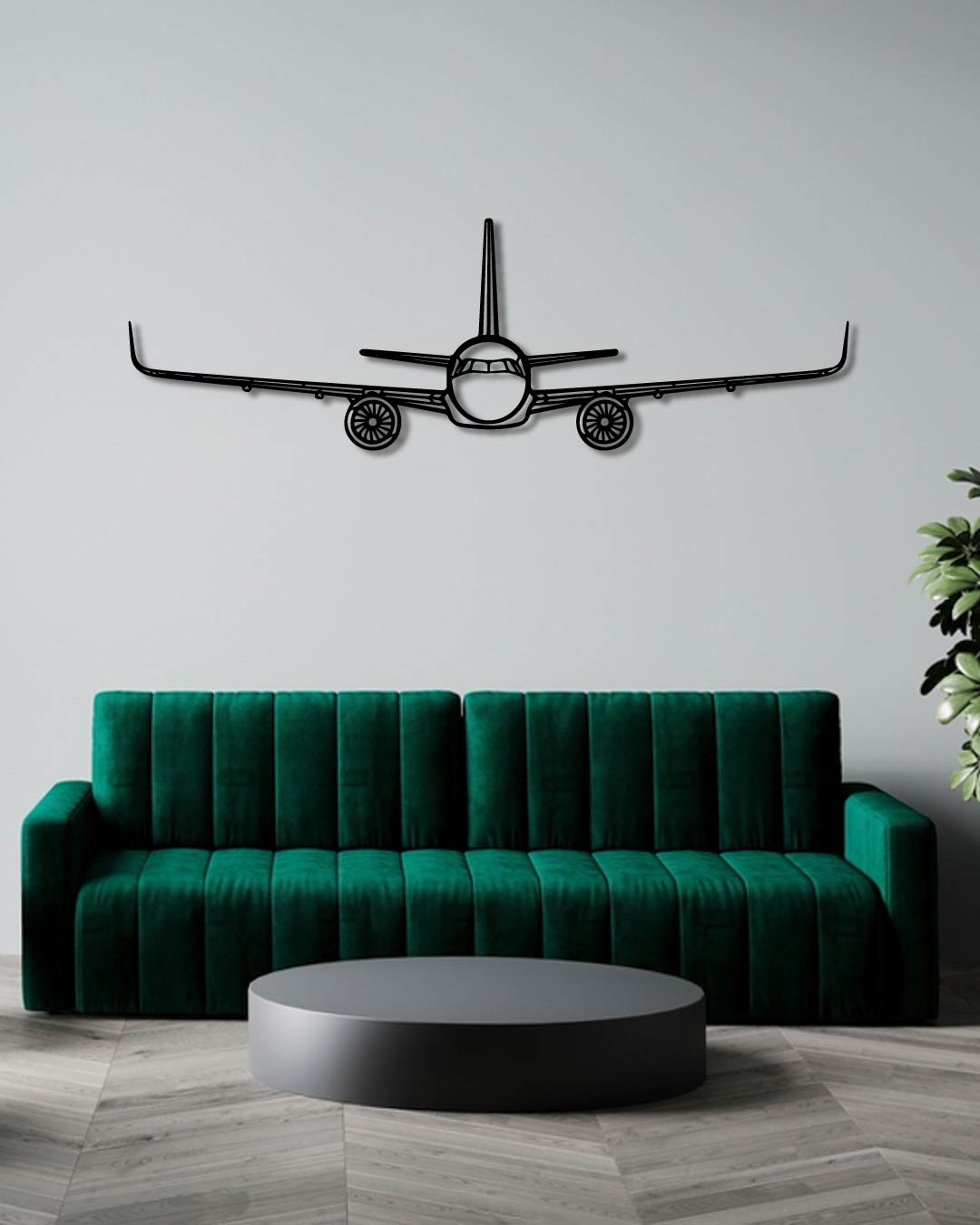 A321 Metal Wall Art