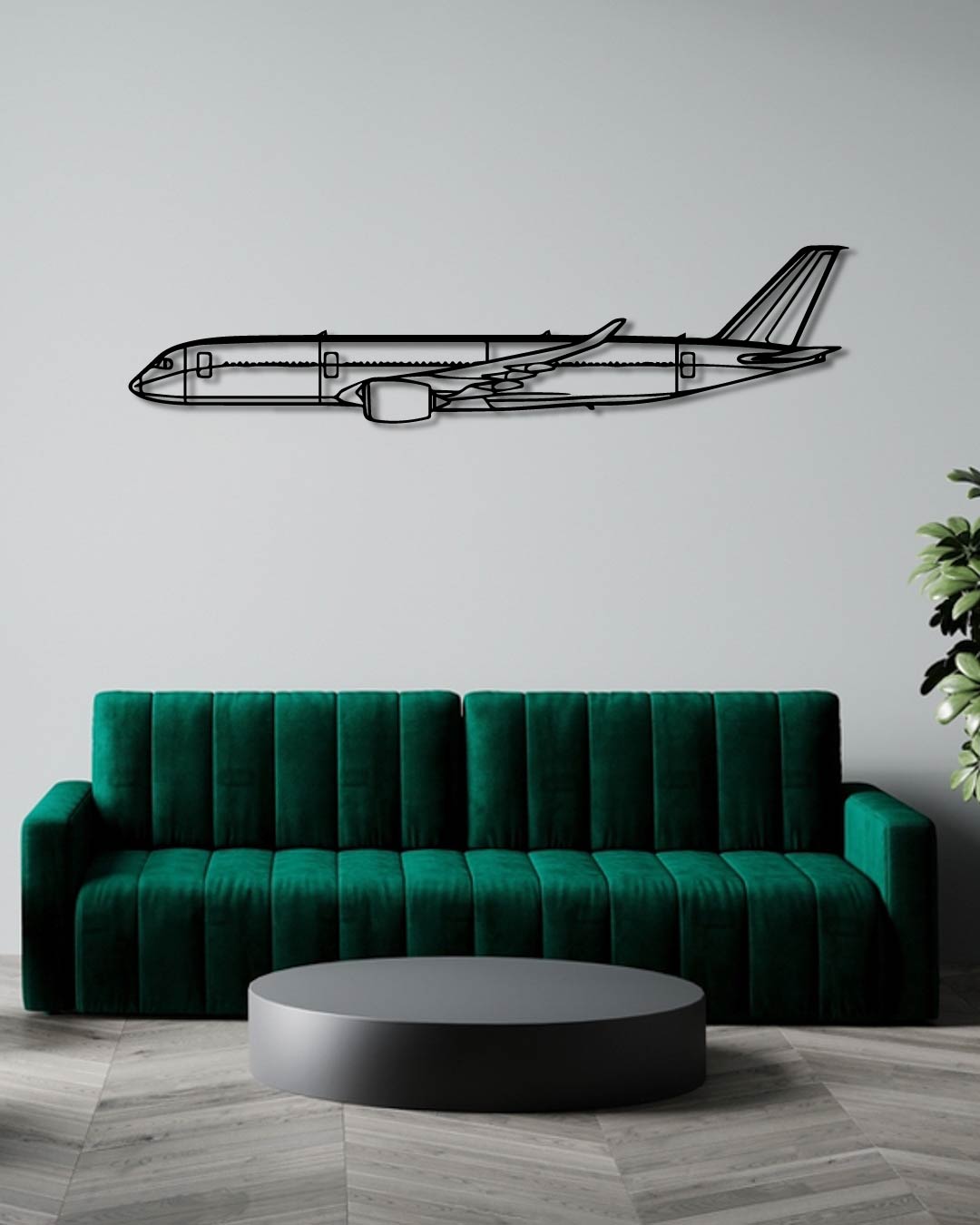 A350 Metal Wall Art