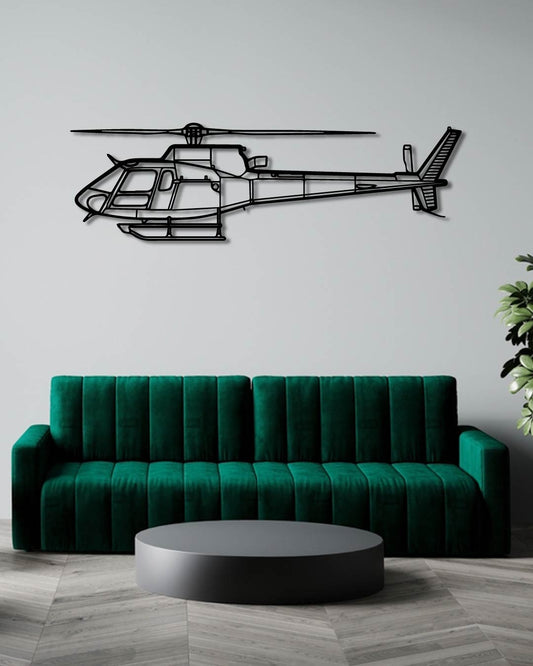 AS 350 B3 Metal Wall Art