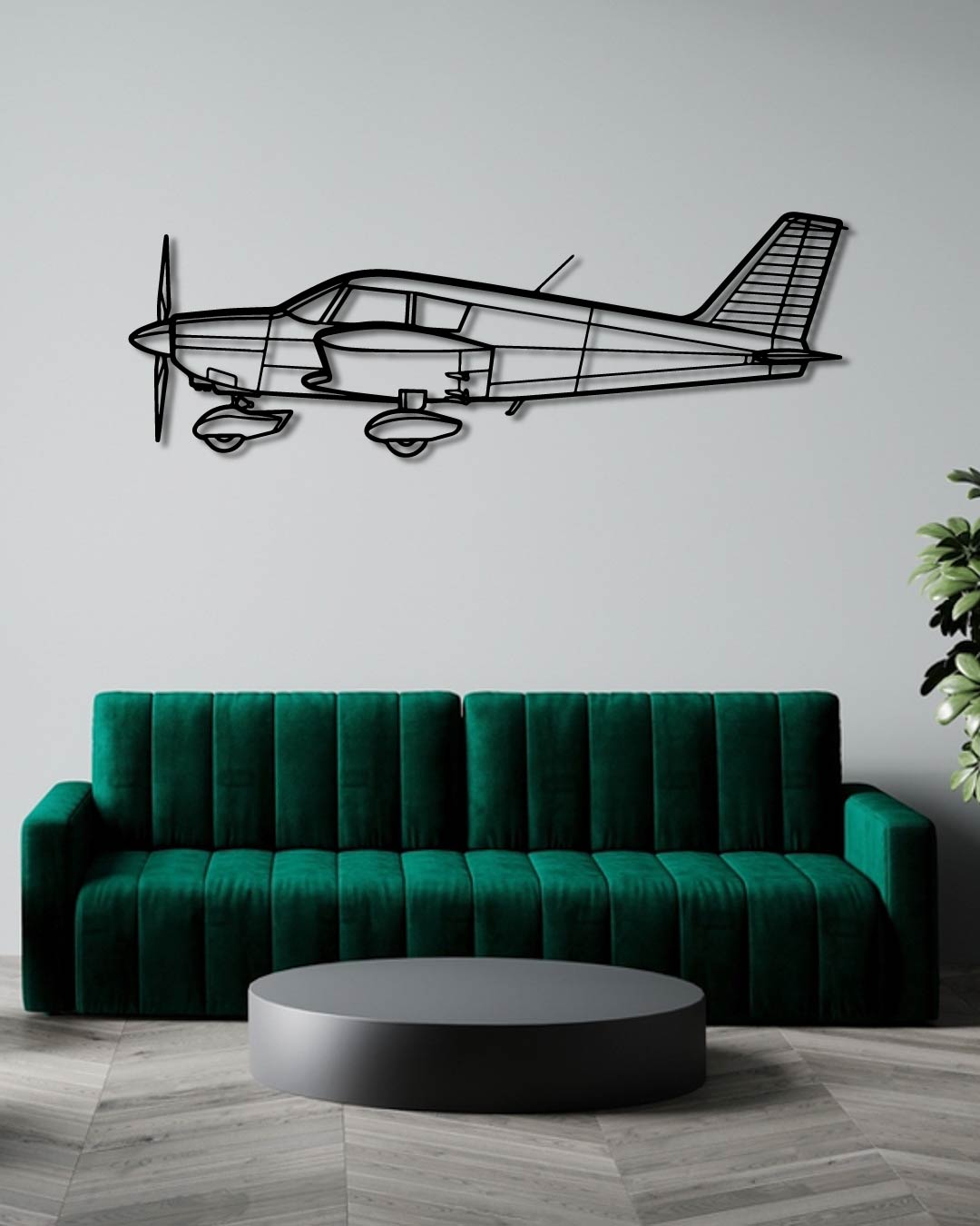 Cherokee PA-28-140 Metal Wall Art