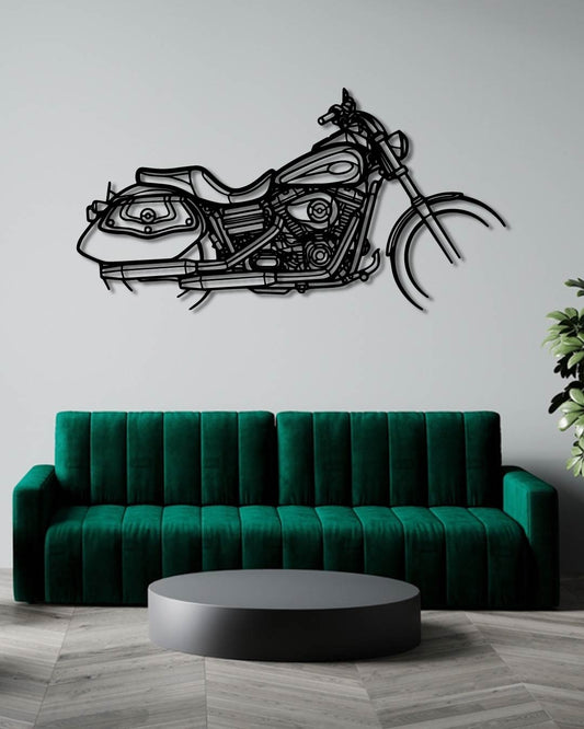 Dyna Low Rider 2008 Metal Wall Art