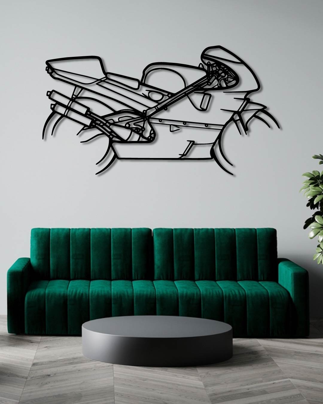 NSR500 Metal Wall Art