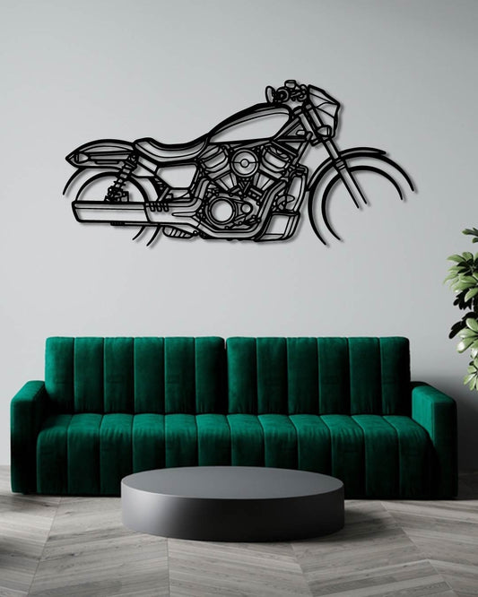 Nightster Metal Wall Art