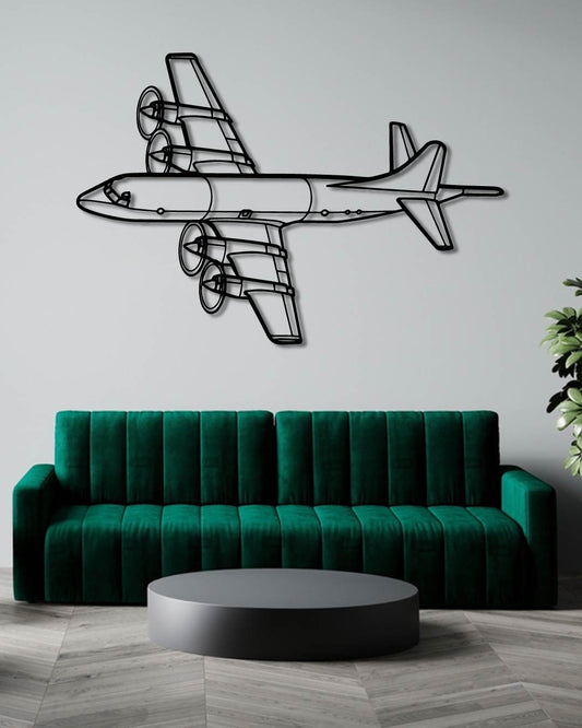 P-3C Orion Perspective Metal Wall Art