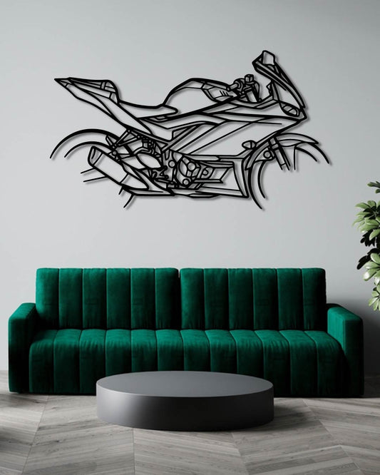 R3 Silhouette Metal Wall Art