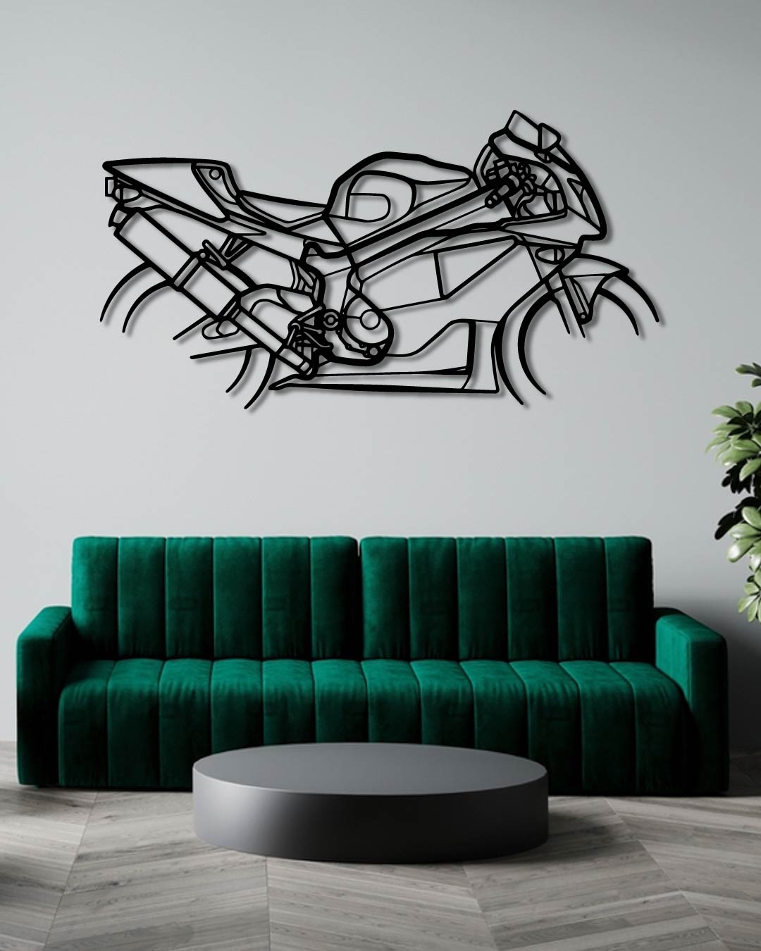 RC51 2000 Metal Wall Art