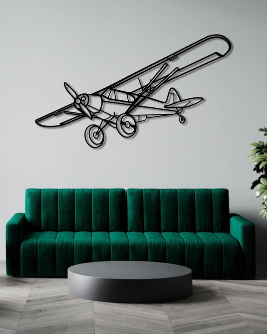 Super Cub Metal Wall Art