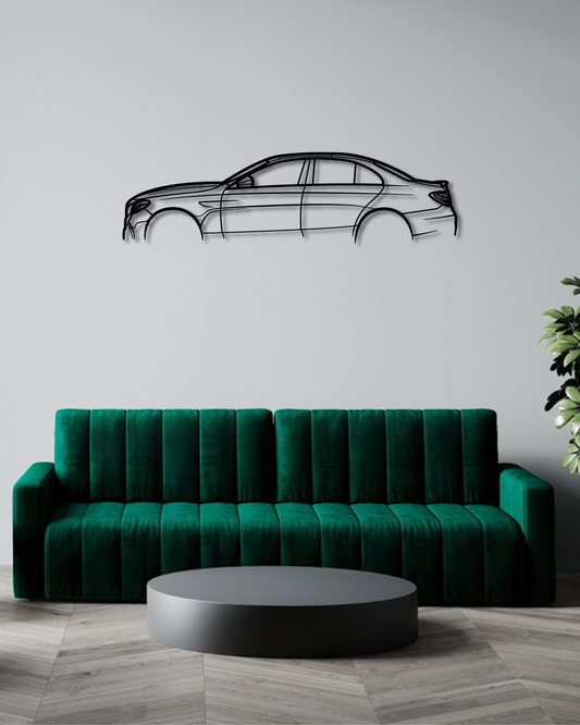 MERCEDES BENZ W215 E63 AMG METAL WALL ART