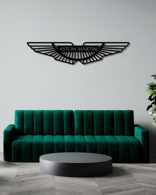 ASTON MARTIN F1 TEAM LOGO METAL WALL ART