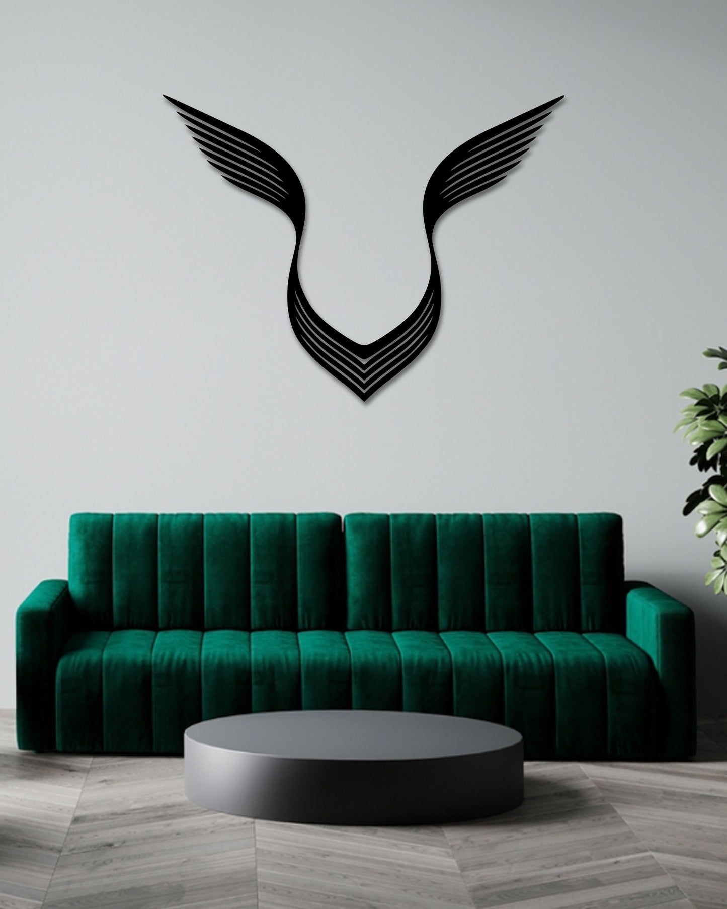 F1 LEWIS HAMILTON LOGO METAL WALL ART