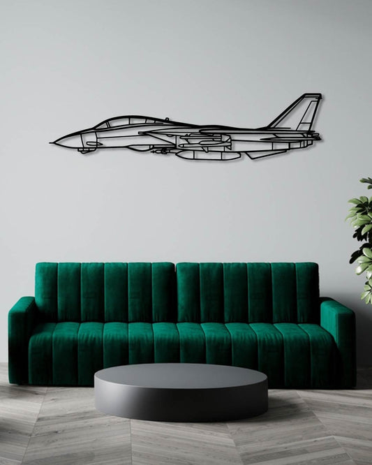 F-14 Tomcat Metal Wall Art