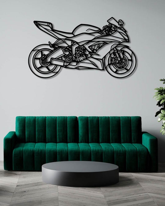 Kawasaki Ninja XR6 (636) 2016 Metal wall art frame