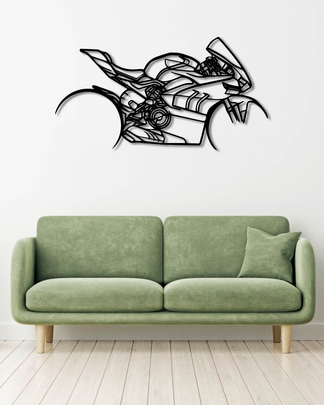 Ducati Panigale v4sp metal wall art