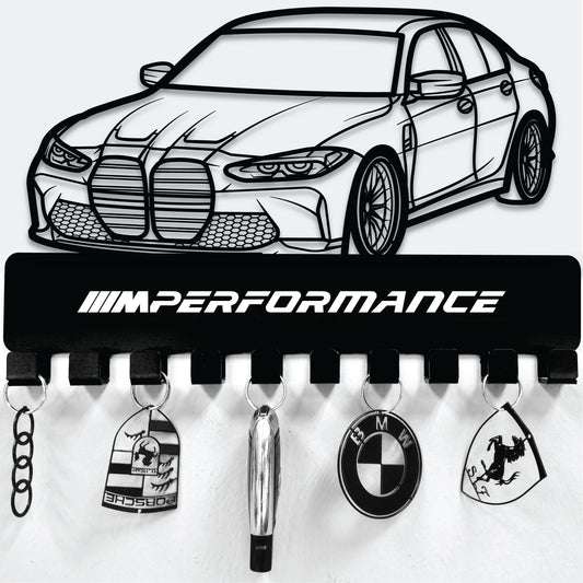 BMW G80 M3 MOD STEEL / METAL KEYHOLDER