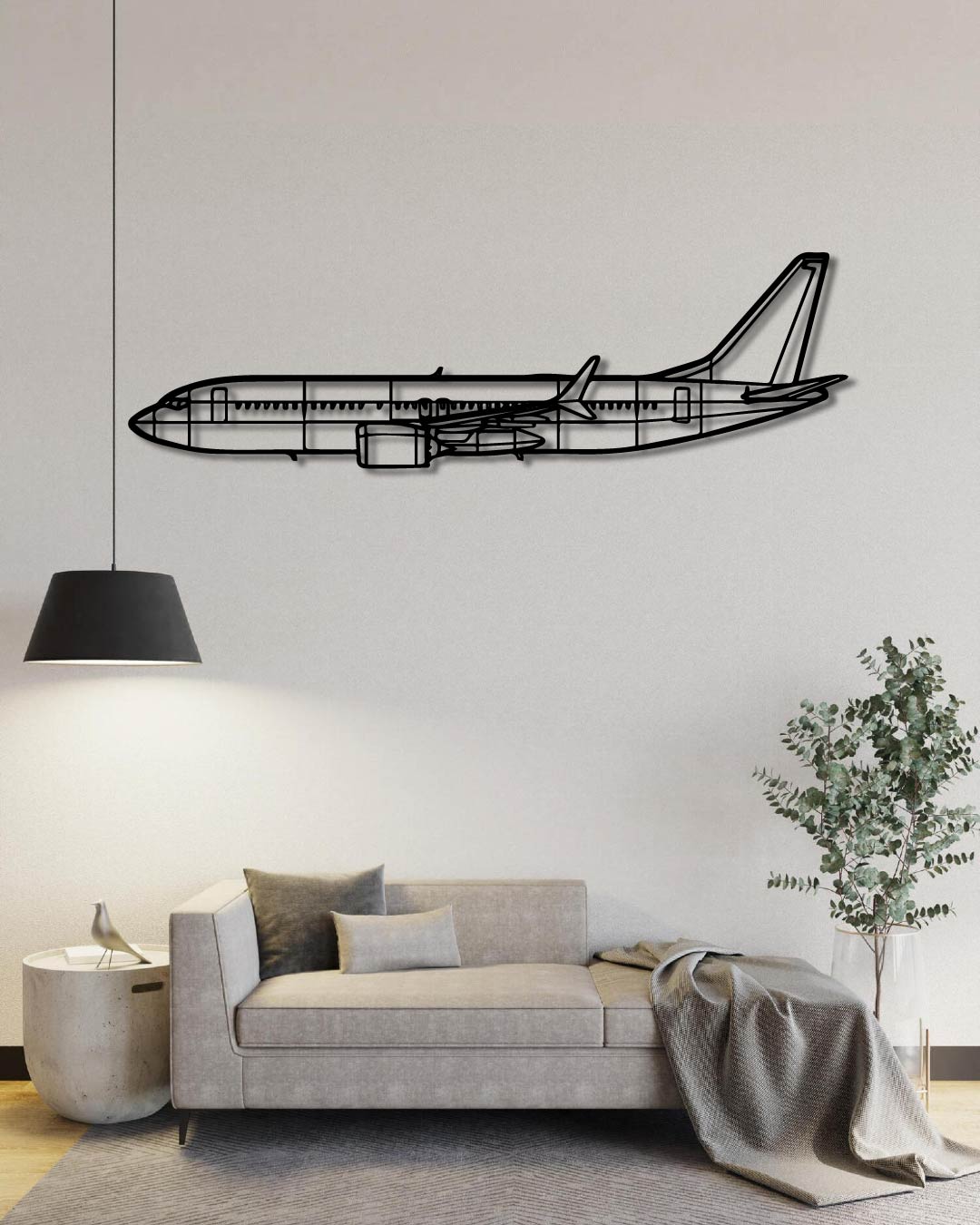 737 Metal Wall Art