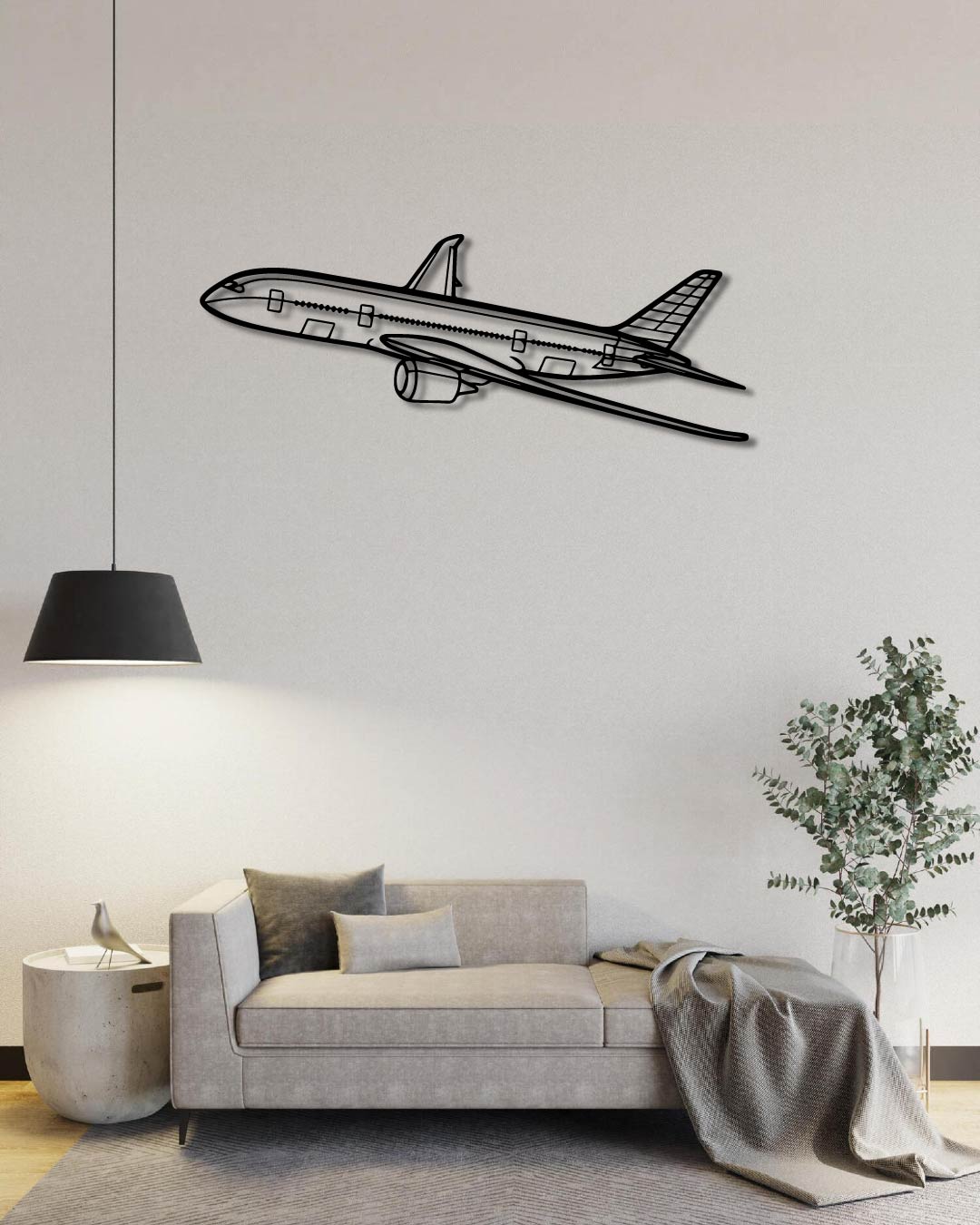 787 Perspective Metal Wall Art