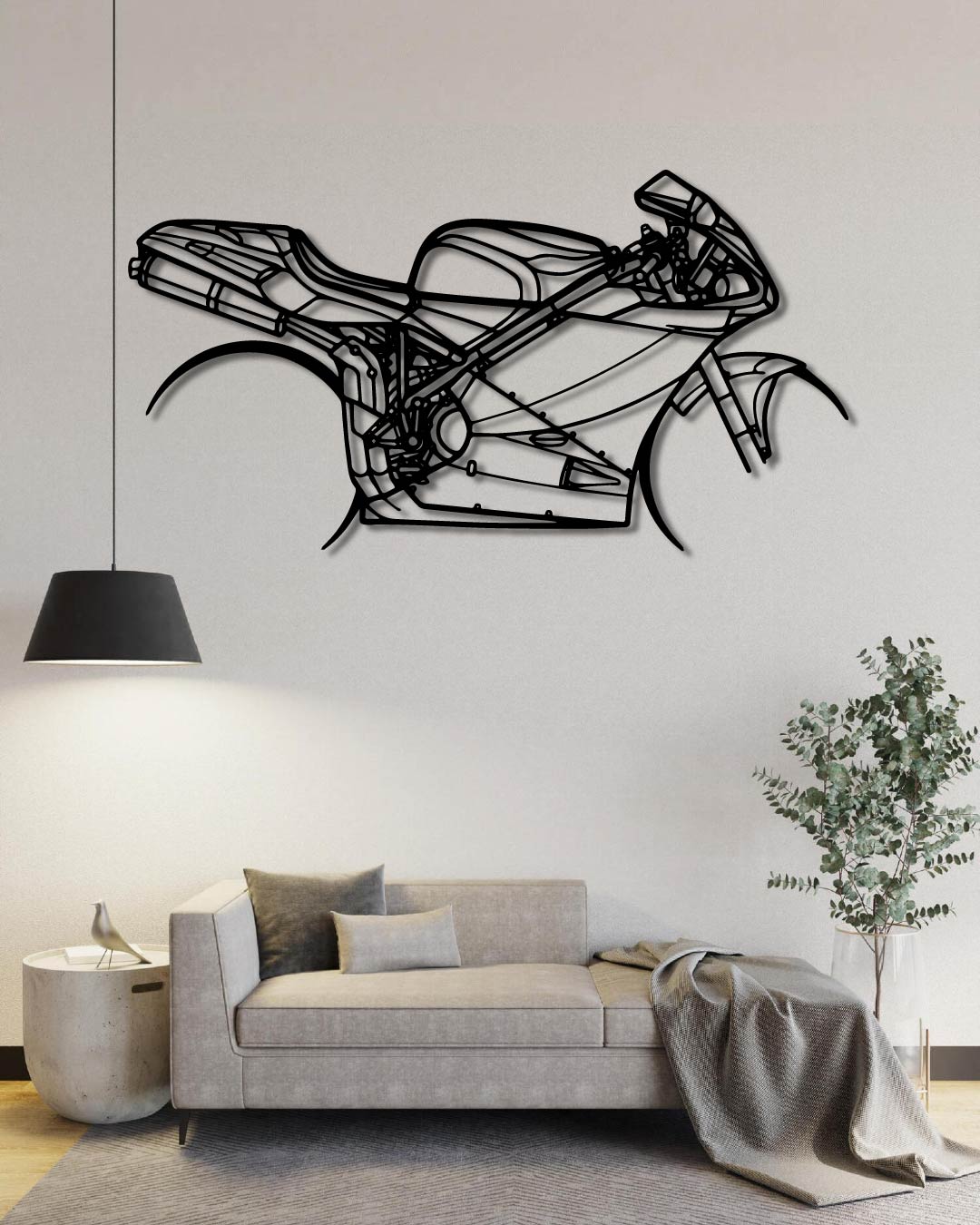 996S 2001 Metal Wall Art