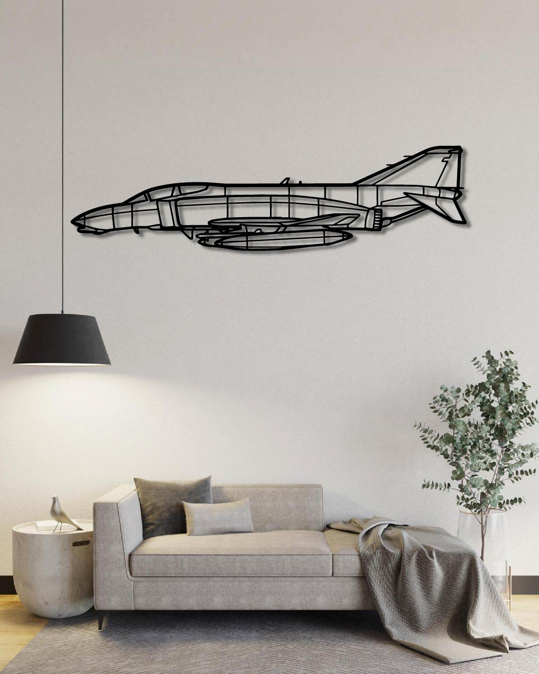 F-16 Falcon Metal Wall Art