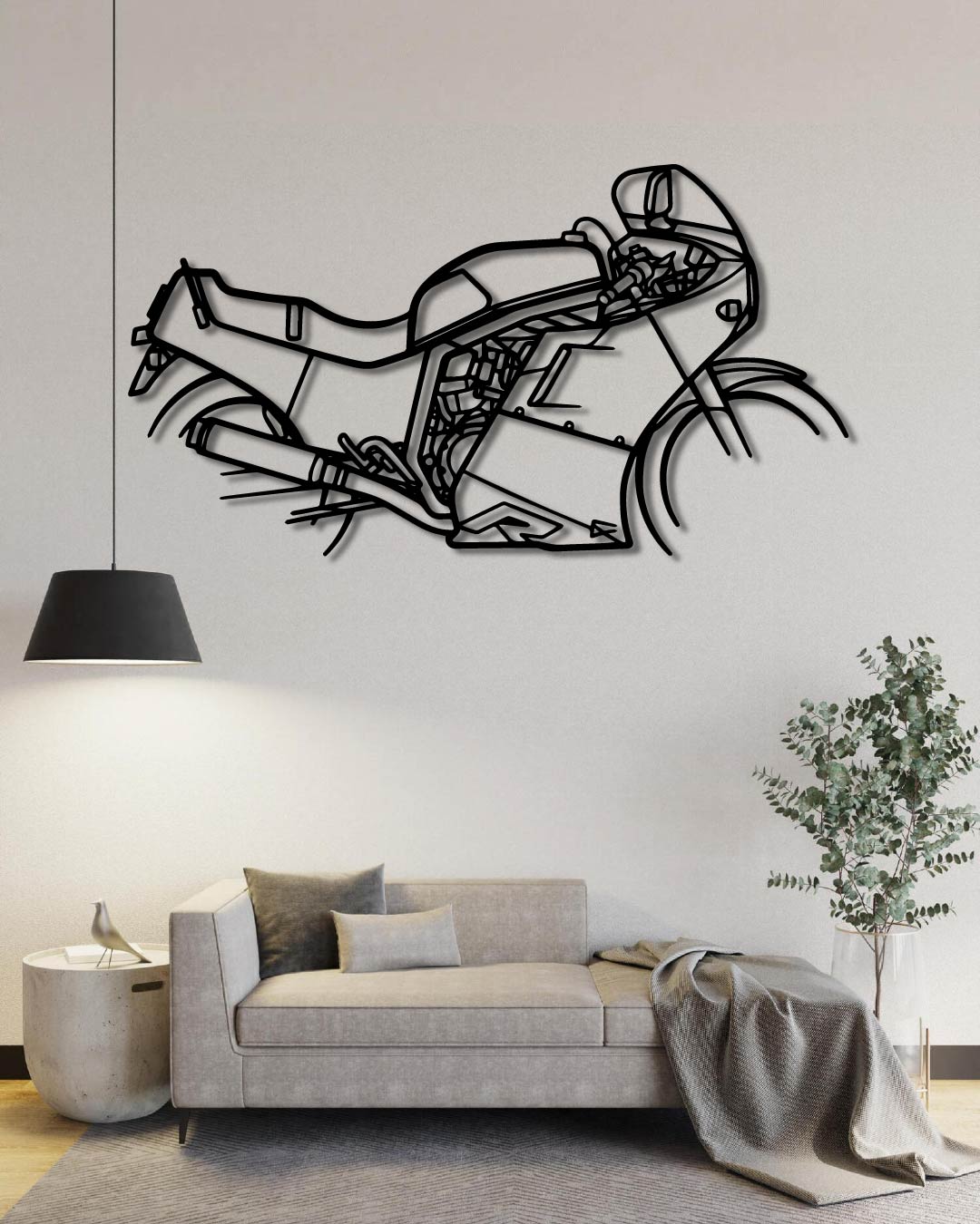 GSXR 750 1986 Metal Wall Art