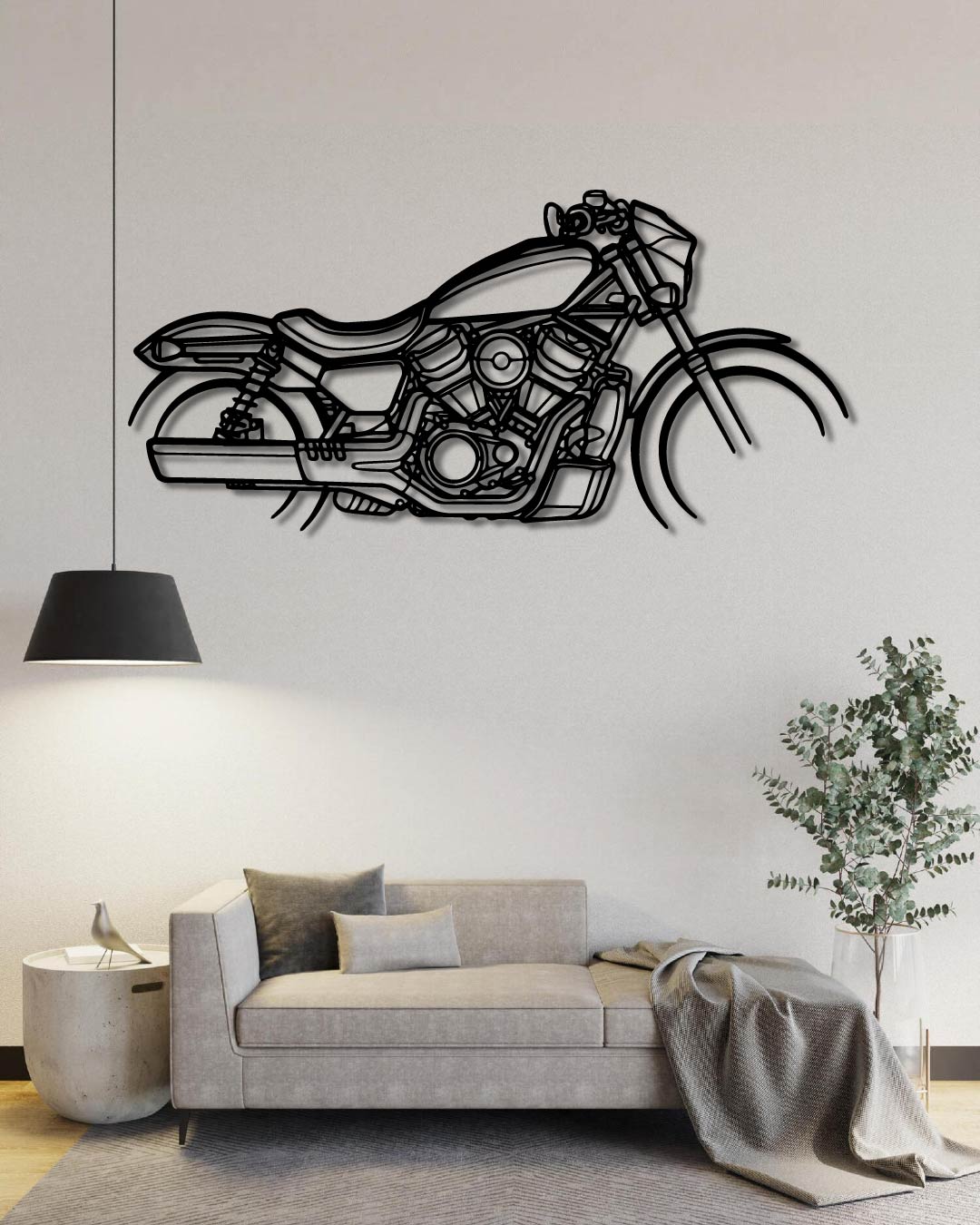 Nightster Metal Wall Art