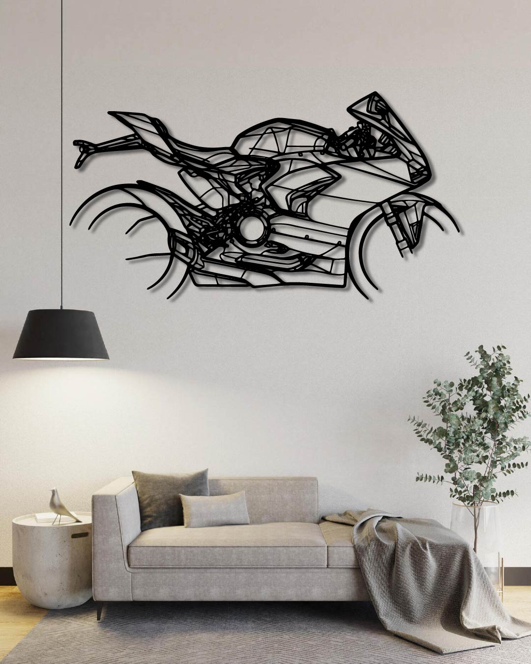 Panigale V2 Bayliss Metal Wall Art