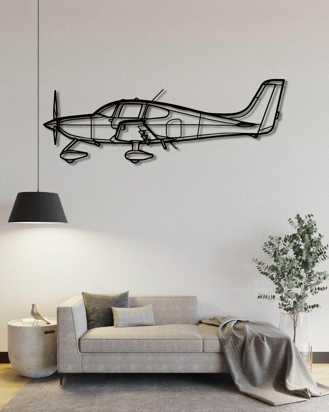 SR22 Metal Wall Art