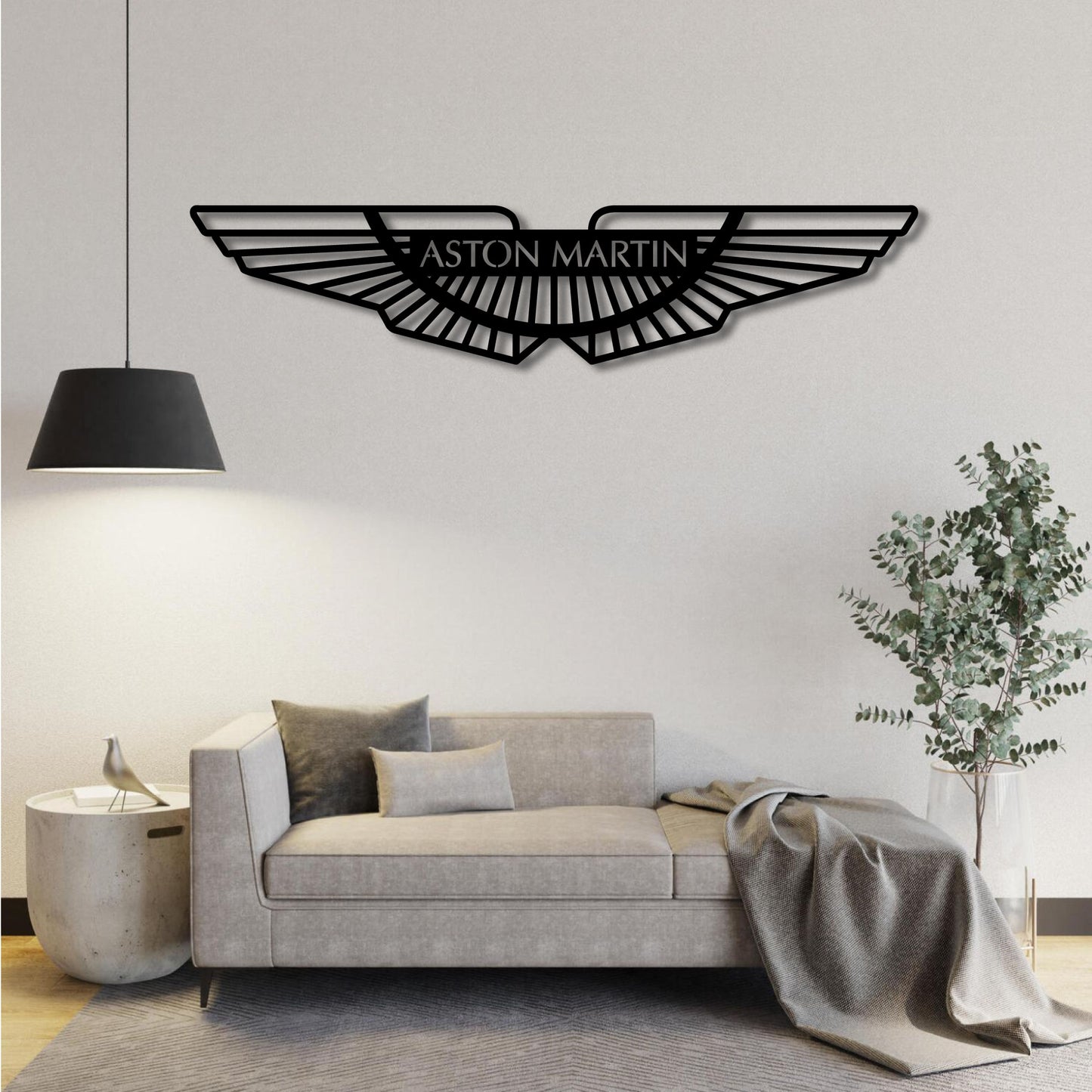 ASTON MARTIN F1 TEAM LOGO METAL WALL ART