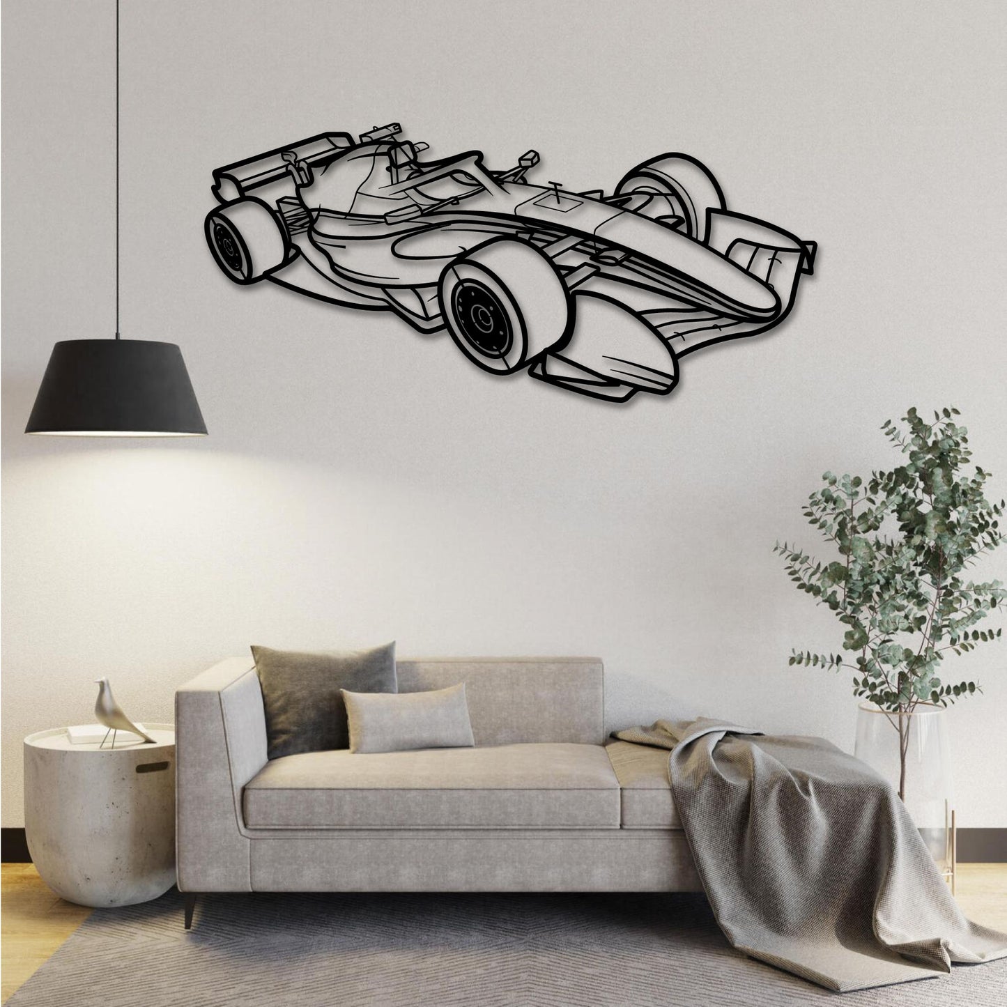 F1 2026 PERSPECTIVE ANGLE Metal Wall Art