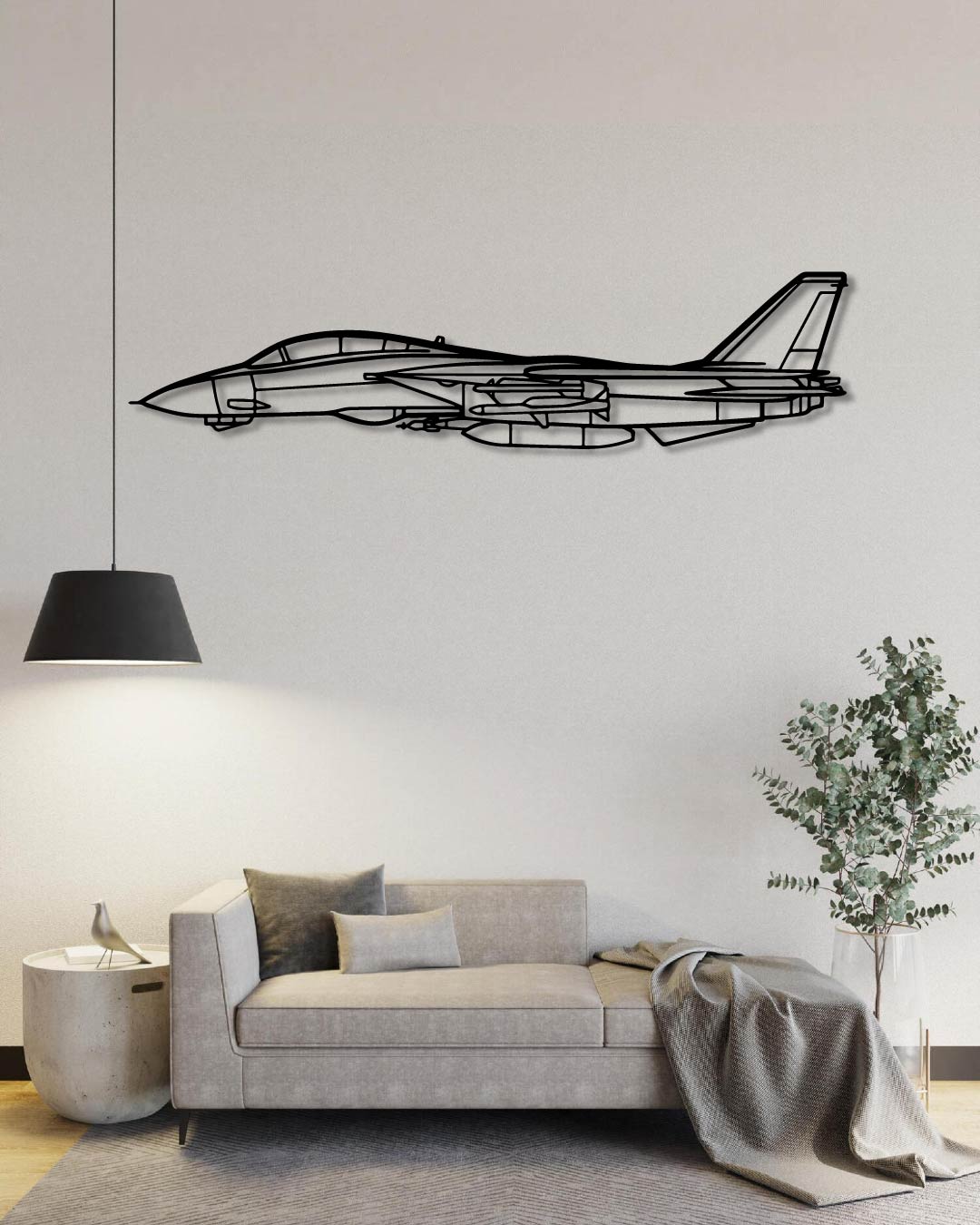 F-14 Tomcat Metal Wall Art