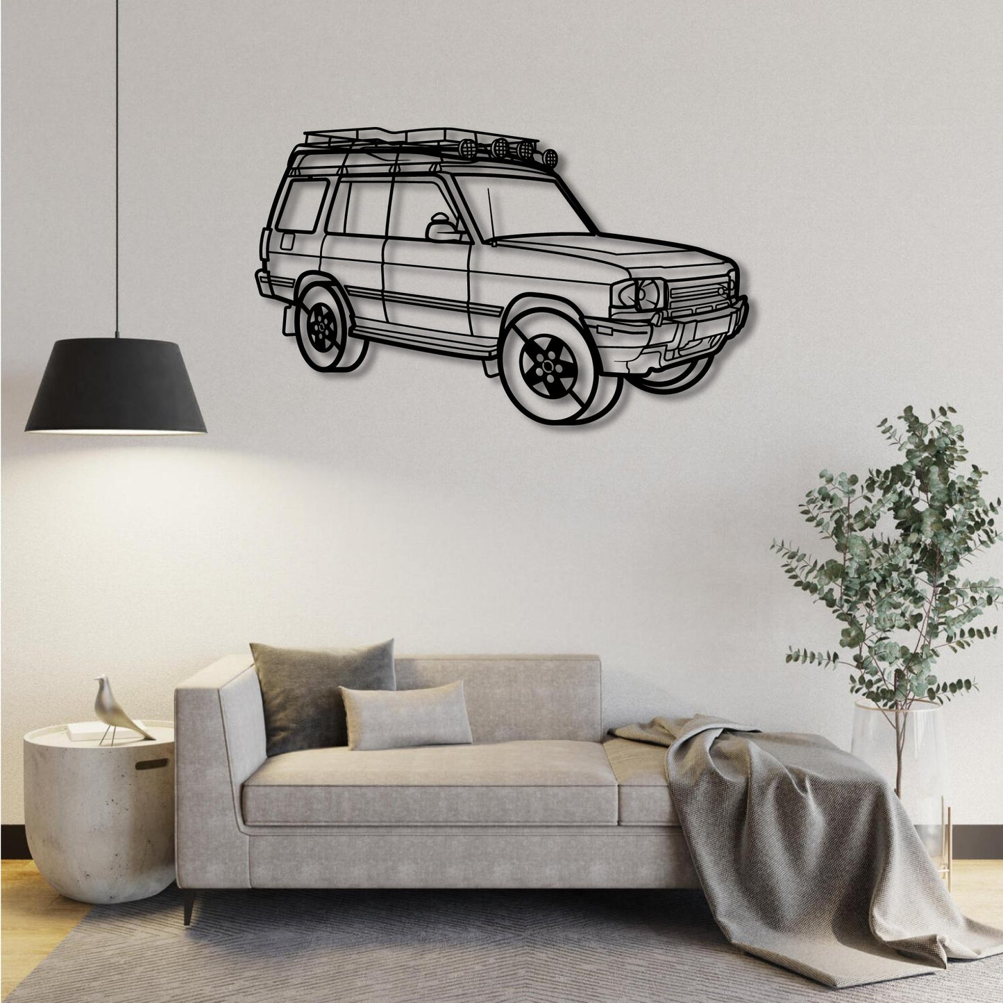 LAND ROVER PERSPECTIVE METAL WALL ART