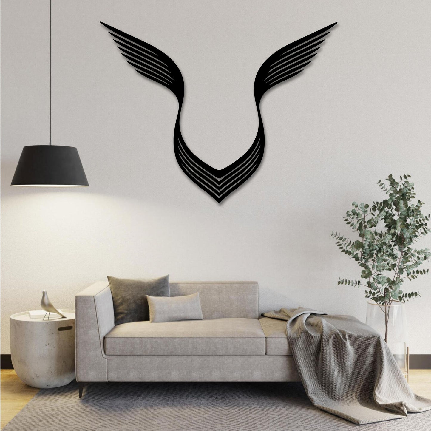 F1 LEWIS HAMILTON LOGO METAL WALL ART