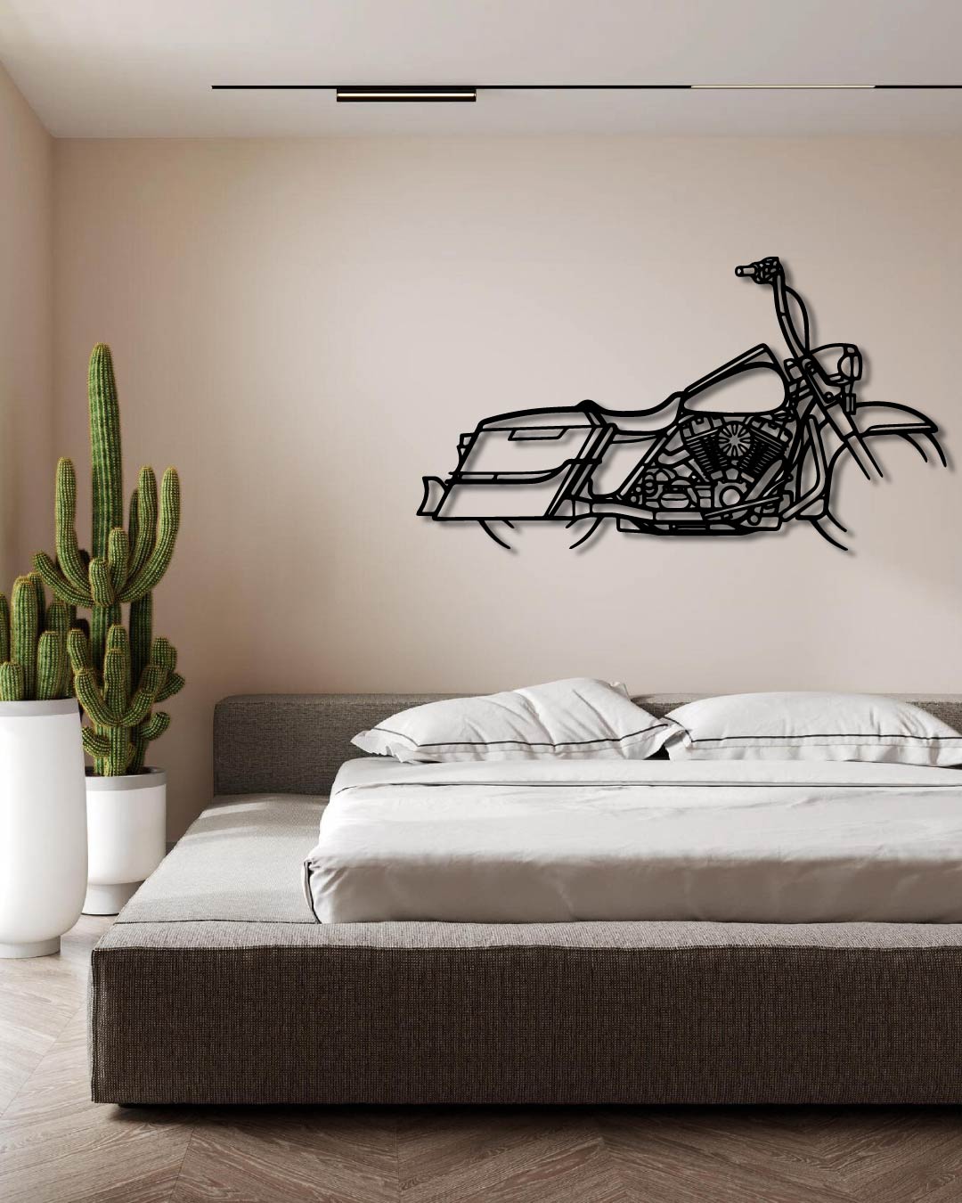 2014 Harley Davidson Road King Metal Wall Art