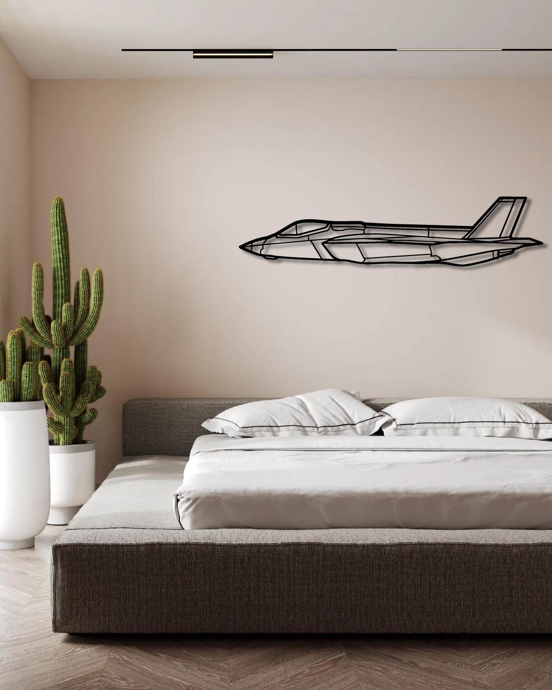 F35A Lightning ll Metal Wall Art