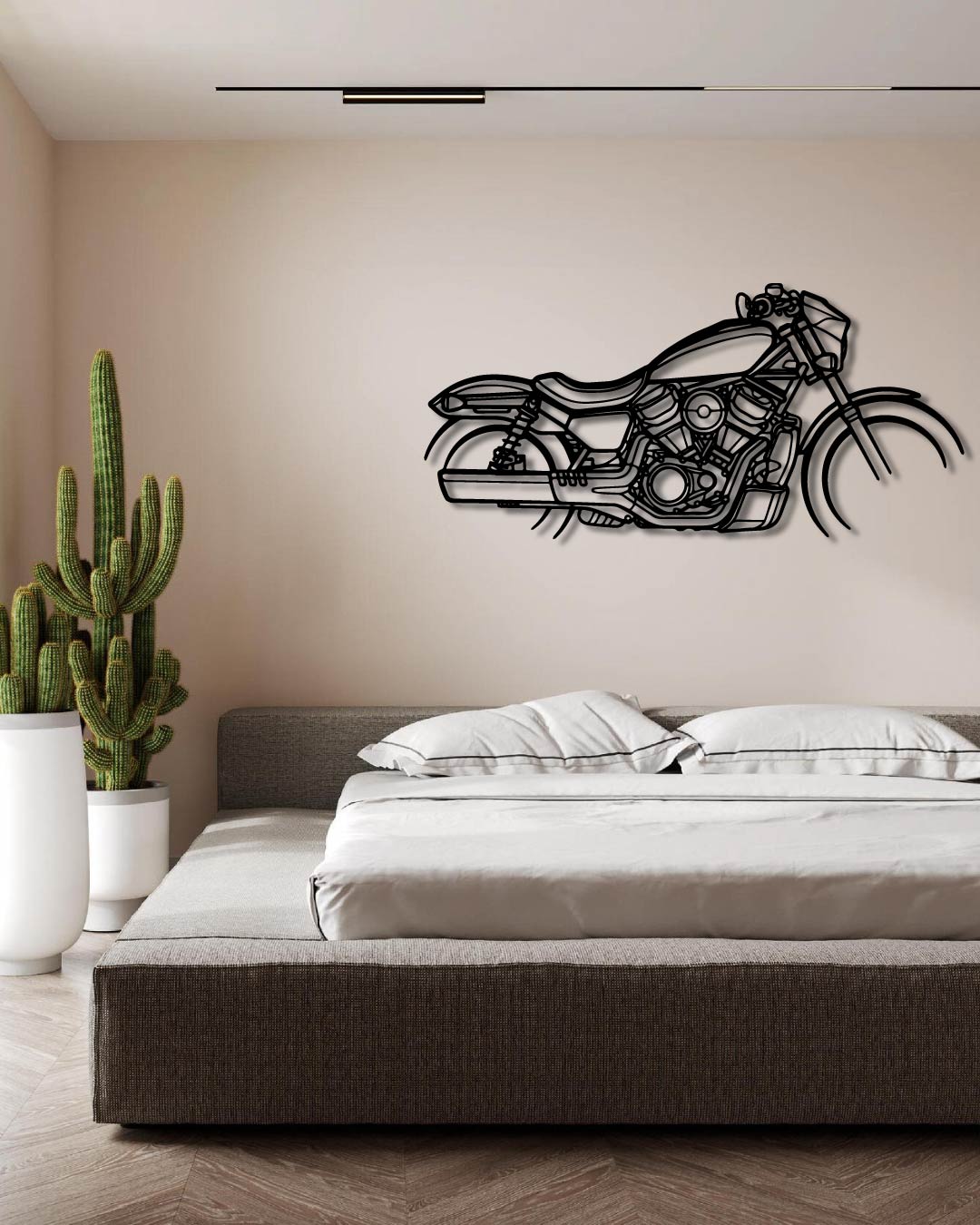 Nightster Metal Wall Art