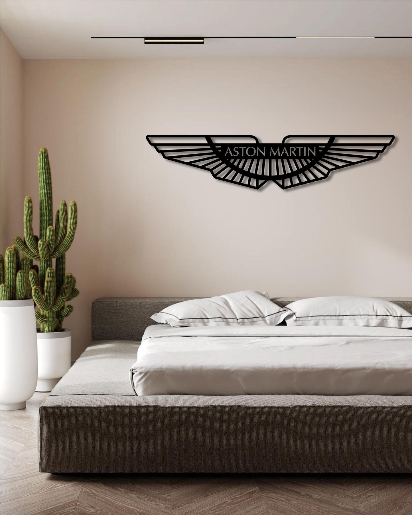 ASTON MARTIN F1 TEAM LOGO METAL WALL ART