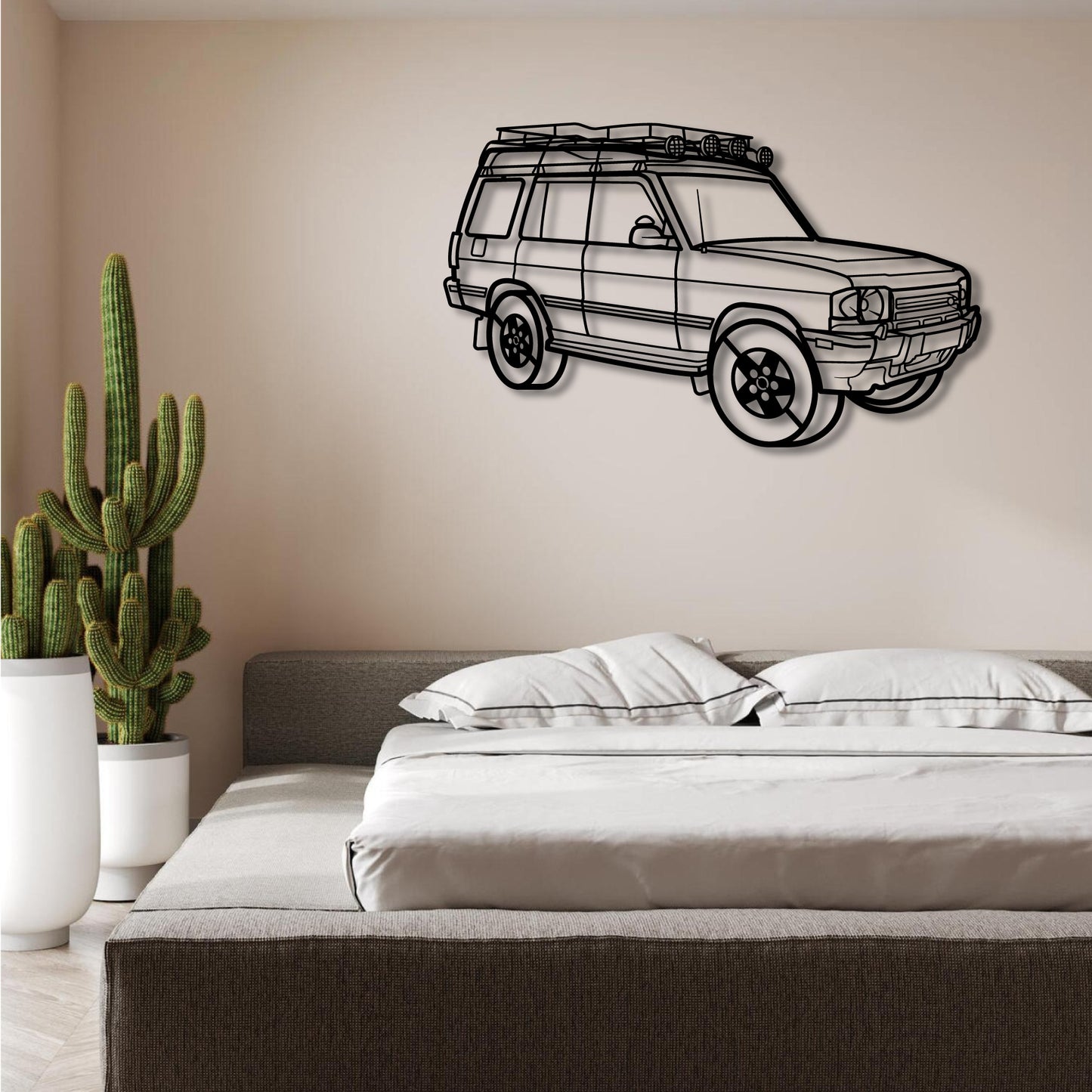 LAND ROVER PERSPECTIVE METAL WALL ART