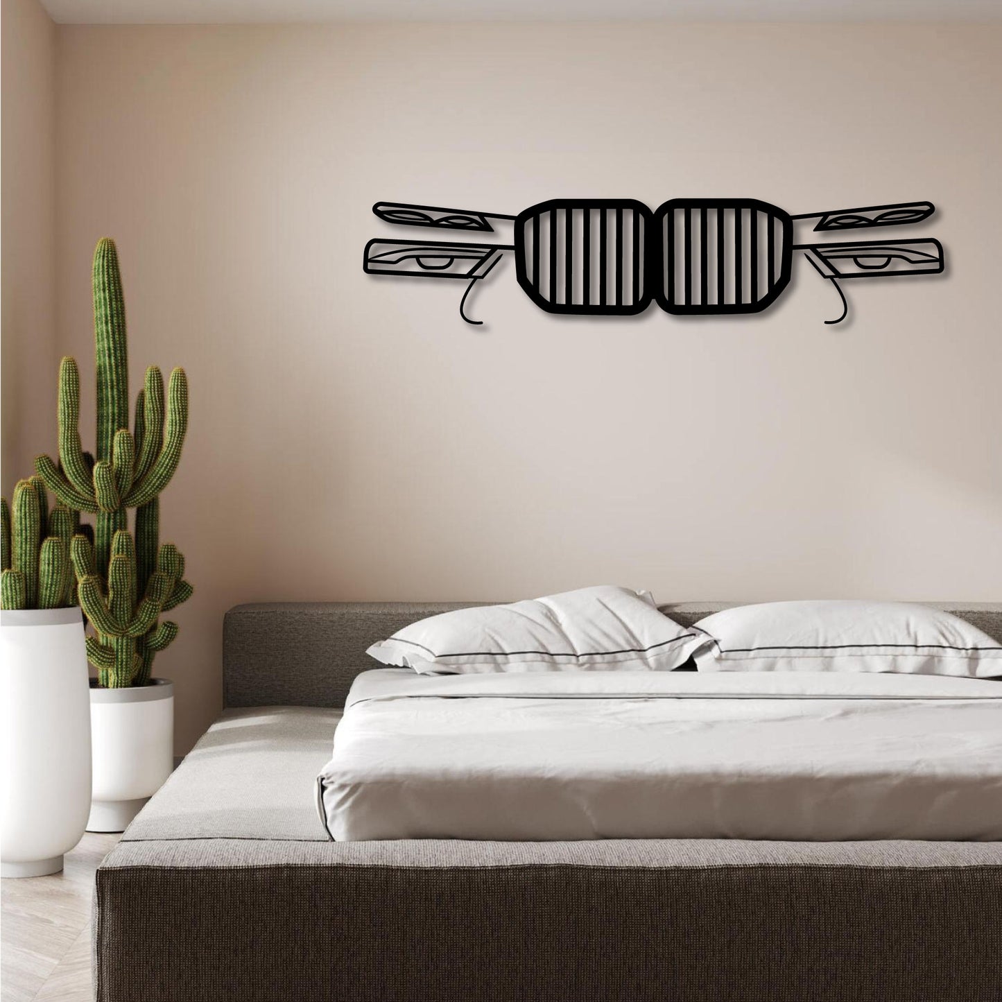 BMW G07 X7 HEADLIGHTS FRONT GRILL METAL WALL ART