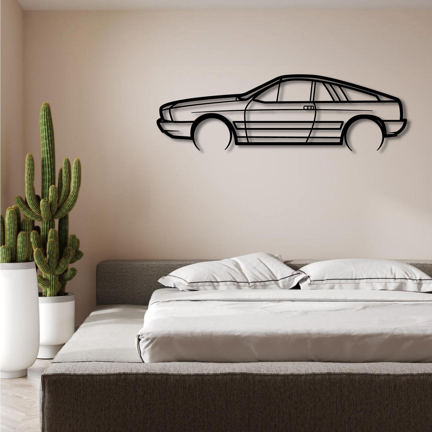 LANCIA MONTECARLO COUPE 1980 METAL WALL ART