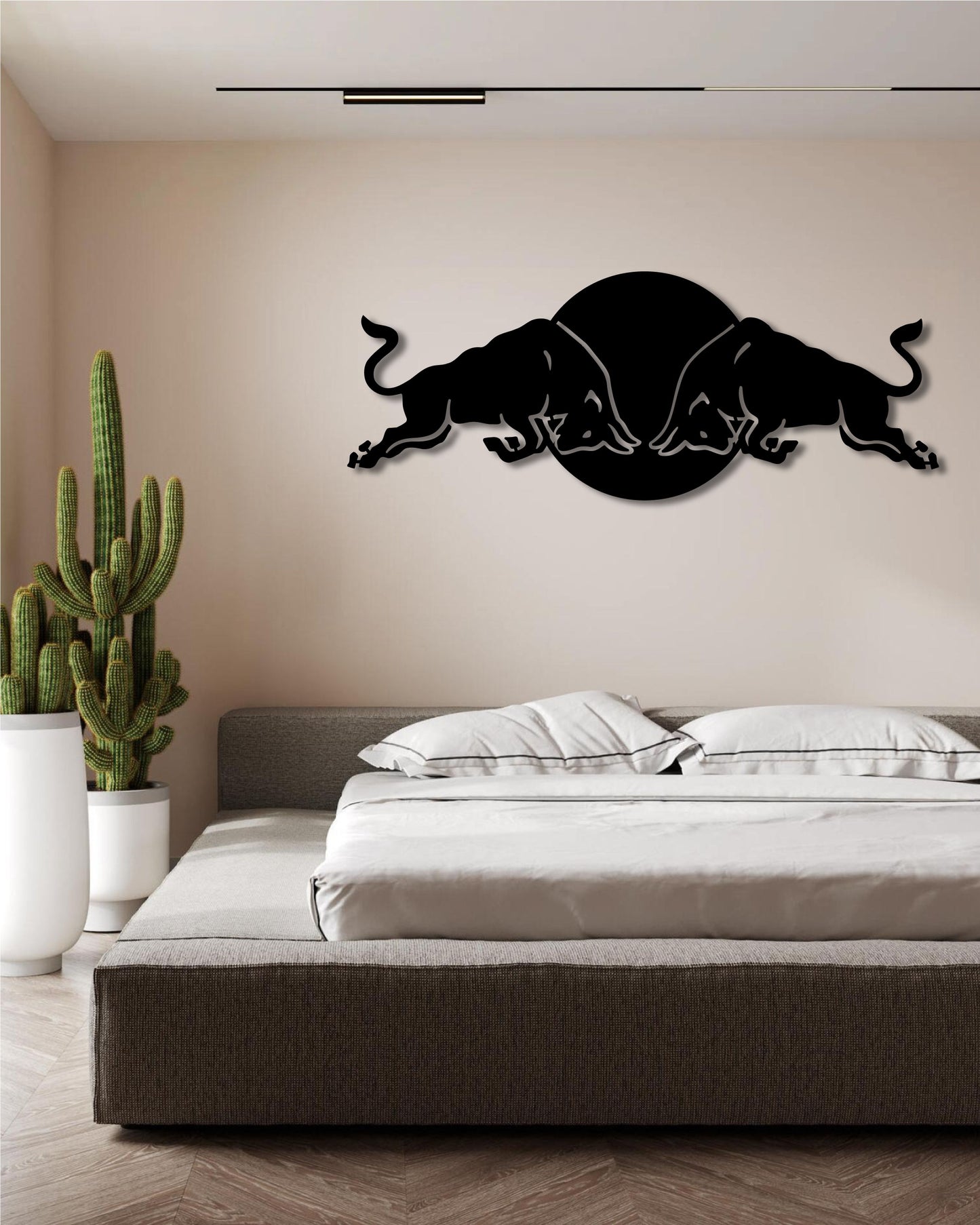 REDBULL F1 TEAM LOGO METAL WALL ART