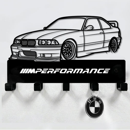 BMW E36 M3 MOD STEEL / METAL KEYHOLDER