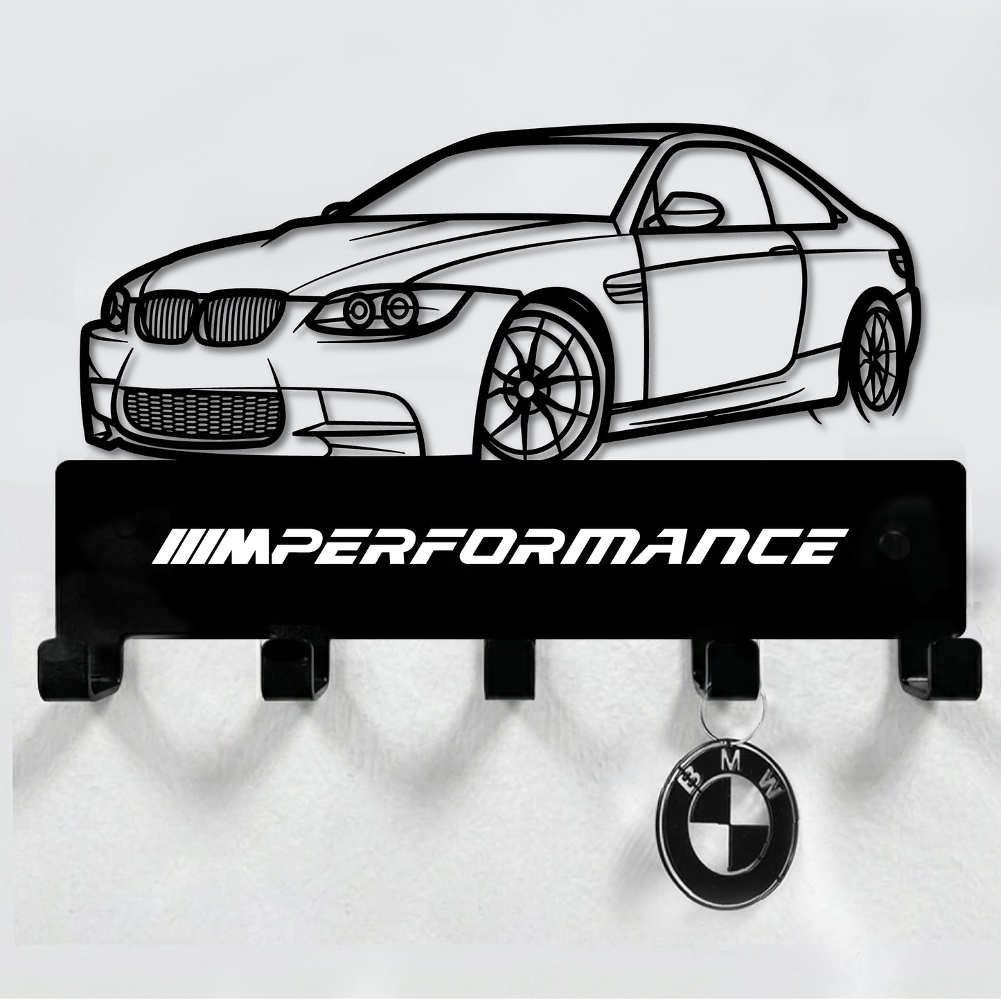 BMW E92 M3 MOD STEEL / METAL KEYHOLDER