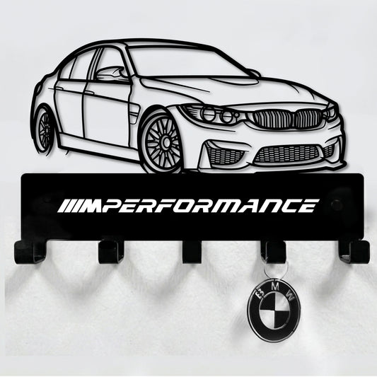 BMW F80 2 M3 MOD STEEL / METAL KEYHOLDER
