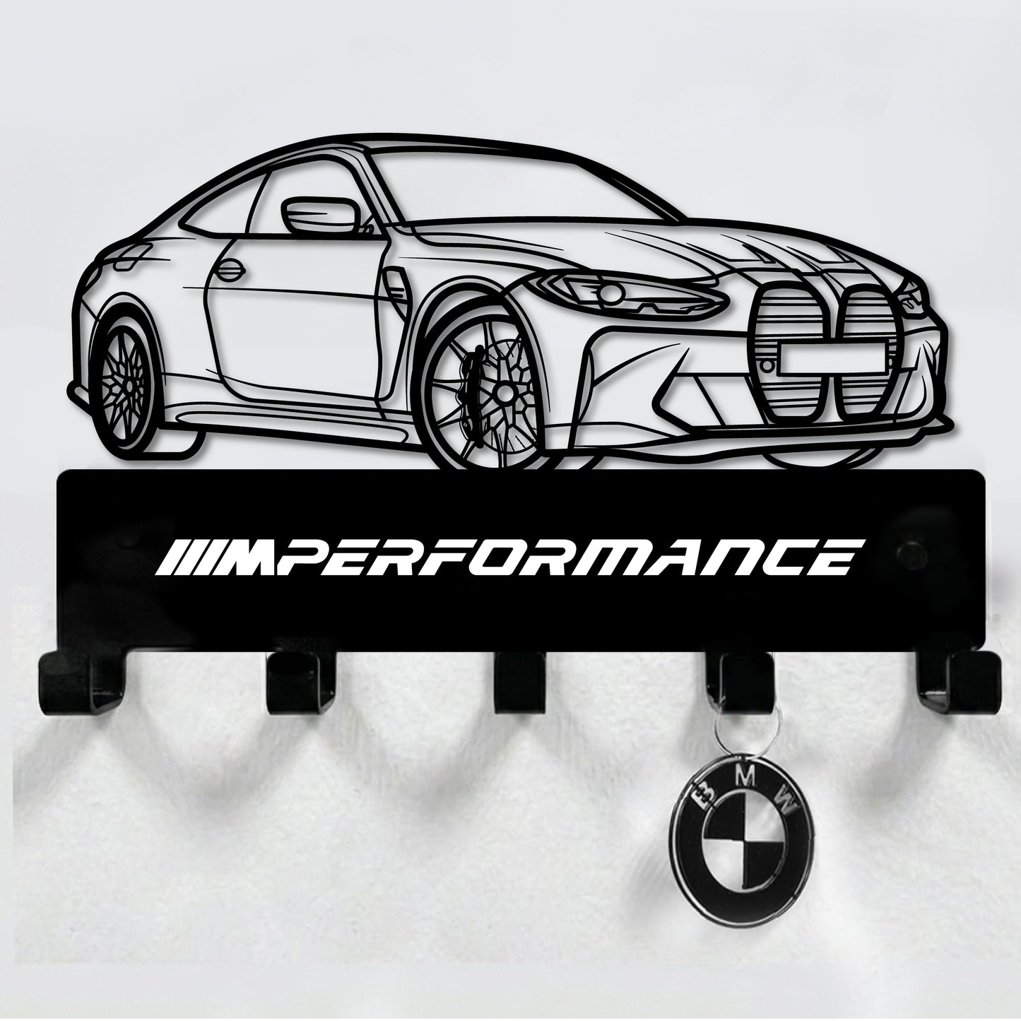 BMW G62 M4 STEEL / METAL KEYHOLDER